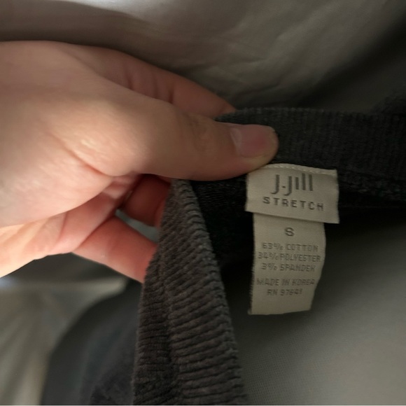 J Jill Stretch Cardigan Button down Skirt Outfit Set coastal grandma old money S - Picture 7 of 9